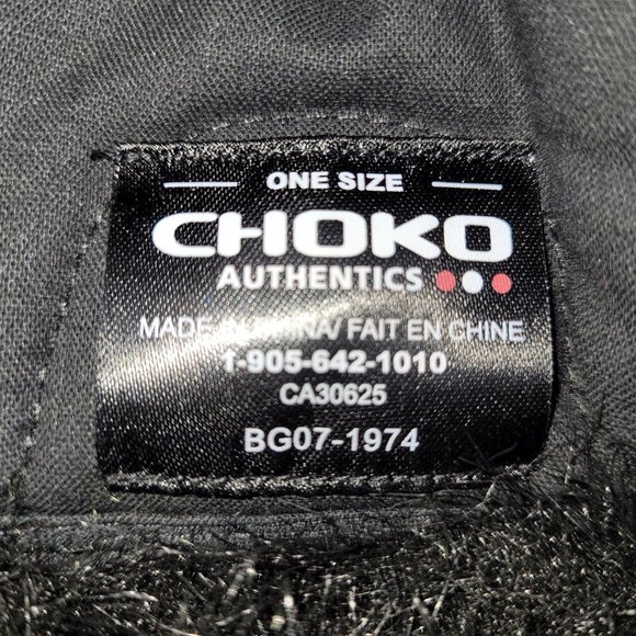 Trapper Choko Vintage Black Aviator Winter Hat Snowflake Faux Fur Youth - Picture 3 of 3